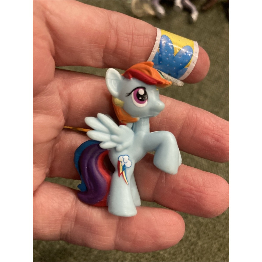 My Little Pony Mini Figures Lot of 3 – Rainbow Dash Applejack Pinkie Pie G4 - Picture 2 of 7